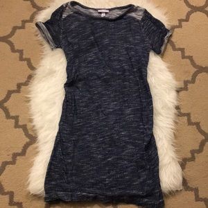 Maternity casual shirt dress